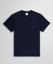 コットンスムース クルーネック Tシャツ