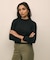 スーピマコットン ケーブル クルーネックセーター
