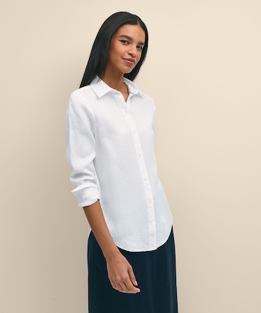 アイリッシュリネン シャツ Classic FIt
