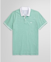 コットンストレッチピケ　GFロゴ　ポロシャツ　Slim Fit