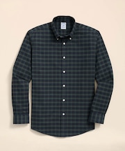 ストレッチオックスフォード　GFロゴ　シーズナルパターン　カジュアルシャツ　Regular Fit
