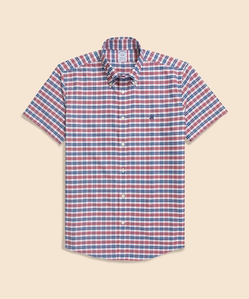 ストレッチオックスフォード GFロゴ ショートスリーブ カジュアルシャツ Regular Fit
