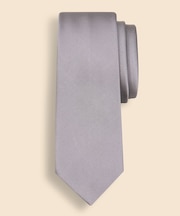 シルク ソリッド レップタイ Made in USA