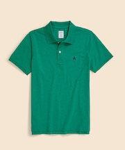 スーピマコットンストレッチ ピケ GFロゴ ポロシャツ Slim Fit