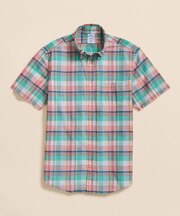 コットン マドラスチェック ショートスリーブ カジュアルシャツ Regular Fit