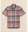 コットン　マドラスチェック　ショートスリーブ　カジュアルシャツ　Regular Fit
