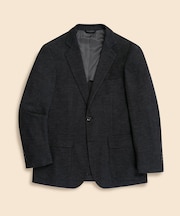 ウール ニット グレンチェック シングル2釦ジャケット Classic