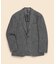 ウールドネガルツイード　段返り3釦サックジャケット　Traditional　MadebyRINGJACKET