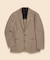 ウールツイード　ガンクラブチェック　シングル２釦ジャケット　Classic　MadebyRINGJACKET