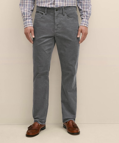 ストレッチコットン 15-Waleコーデュロイ 5ポケットパンツ Regular Fit
