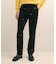 コットン　8-Waleコーデュロイ　フェザントエンブロイダリー　プレーンフロントパンツ　slim