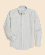 コットン　タッターソール　カジュアルシャツ　Regular Fit