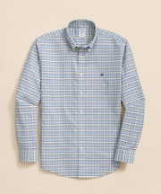 ストレッチオックスフォード　GFロゴ　シーズナルパターン　カジュアルシャツ　Regular Fit