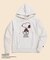 Brooks Brothers × PEANUTS　コットンフレンチテリー　スヌーピープリント　フーデッド　スウェットシャツ