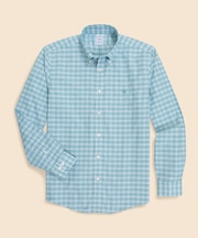 ストレッチオックスフォード　GFロゴ　シーズナルパターン　カジュアルシャツ　Regular Fit