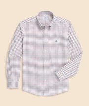 ストレッチオックスフォード　GFロゴ　シーズナルパターン　カジュアルシャツ　Regular Fit
