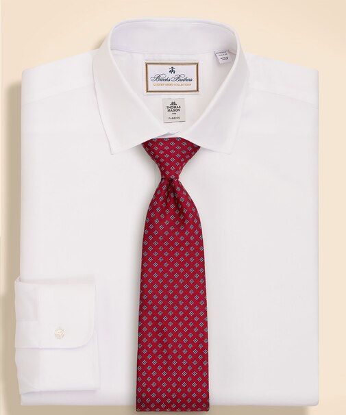 ラグジュアリー コットンロイヤルオックスフォード フレンチプラケット ドレスシャツ Regular Fit