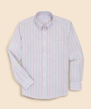 スーピマコットン　ストレッチブロードクロス　シーズナルパターン　カジュアルシャツ　Regular Fit