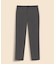 ポリエステル　ストレッチポプリン　プレーンフロント　チノパンツ　Slim