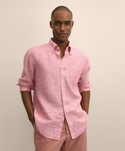 アイリッシュリネン　カジュアルシャツ　Regular Fit