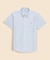 ストレッチオックスフォード　GFロゴ　シーズナルパターン　ショートスリーブカジュアルシャツ　Regular Fit