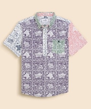 Brooks Brothers×Reyn Spooner コットン/ポリエステル プルオーバー ファン アロハシャツ
