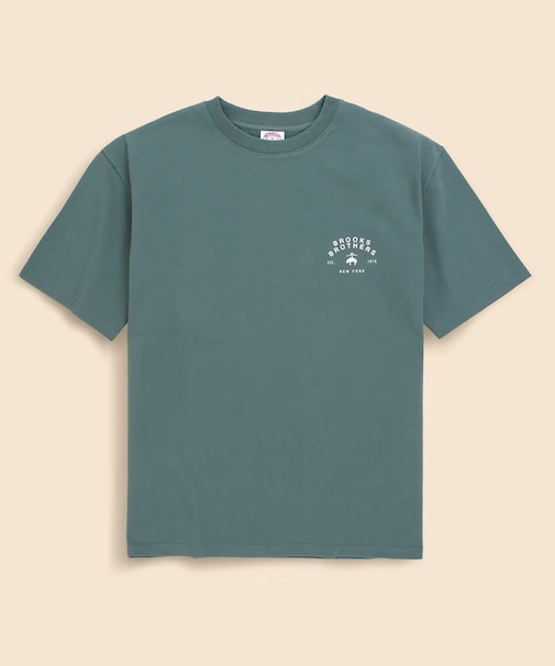 USAコットンジャージー ヘビーウェイト グラフィックロゴ Tシャツ
