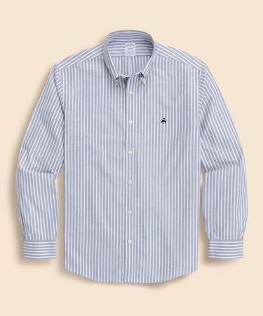 ストレッチオックスフォード GFロゴ ストライプ カジュアルシャツ Regular Fit