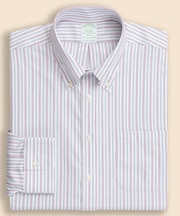 Brooks Brothers Explorer　アメリカンストライプ　ドレスシャツ　Slim Fit