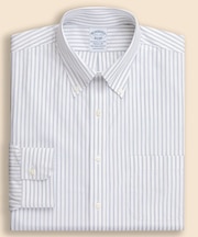 ストレッチドビー トリプルストライプ ドレスシャツ Regular Fit