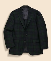 ウールツイード ブラックウォッチ 段返り3釦ジャケット Traditional Made by RING JACKET