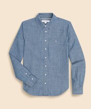 コットン GFロゴ シャンブレーシャツ Classic Fit