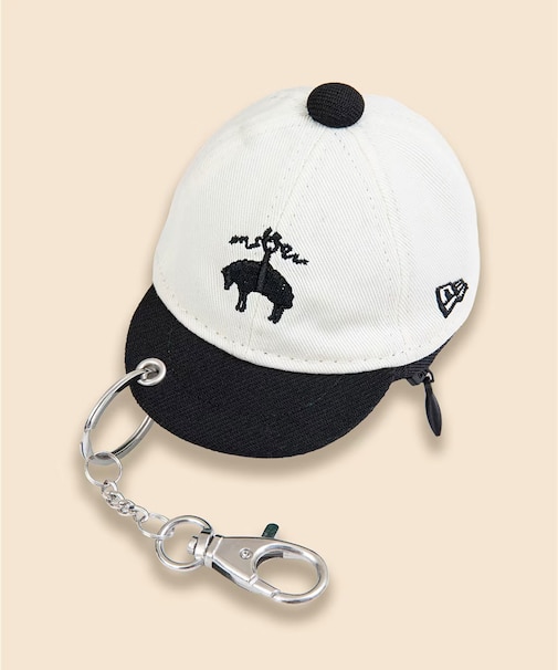 Brooks Brothers × New Era  ミニキャップキーリングポーチ