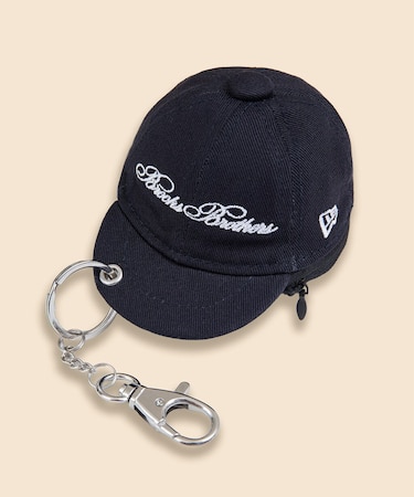 Brooks Brothers × New Era  ミニキャップキーリングポーチ