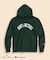 Brooks Brothers×Champion　USAコットン　ラバープリントロゴ　フーデッド　スウェットシャツ　Made in USA