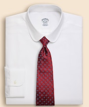 スーピマコットン　ピンポイントオックスフォード　ラウンドカラー　ドレスシャツ　Regular Fit
