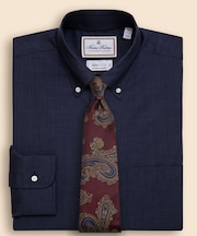 ラグジュアリー　ウォッシャブルウール　ドレスシャツ　Regular Fit