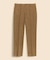 コットン　ブラッシュドツイル　プレーンフロントパンツ　Regular