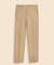 コットン　フランネルライニング　プレーンフロント　チノパンツ　Regular