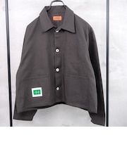 ショートカバーオール【レディース】(グレー)