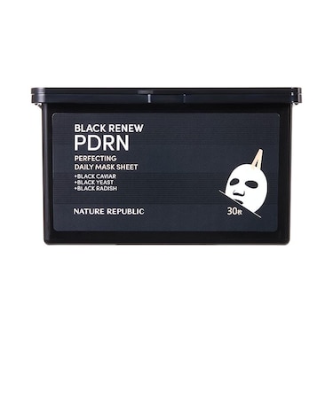 ブラックPDRNデイリーシートマスク　30枚入り