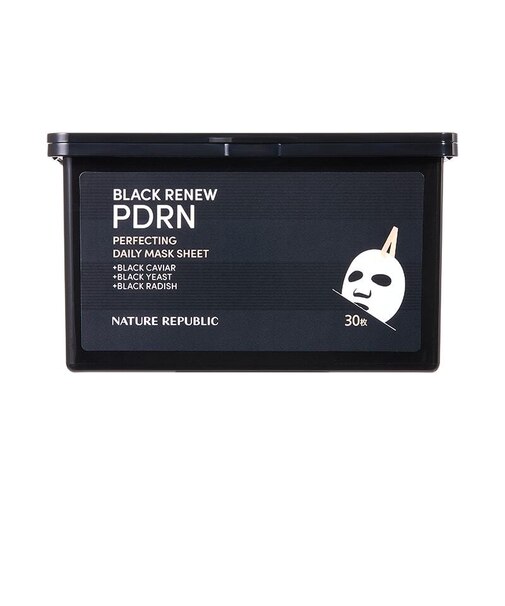 ブラックPDRNデイリーシートマスク　30枚入り