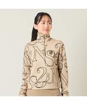 【Women's】フロッキーハーフ開きプルオーバー