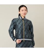 【Women's】【セットアップ可】米沢織ジャカードブルゾン