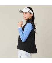 【Women's】バックギャザージップベスト