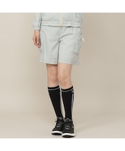 【Women's/接触冷感/撥水性/セットアップ対応】軽量ストレッチハーフパンツ