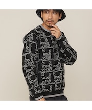 【Men's】モノグラムJQニット