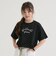 アソート柄レースアップ半袖Tシャツ