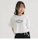 アソート柄レースアップ半袖Tシャツ