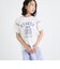 袖チュール切替ナンバリング半袖Tシャツ
